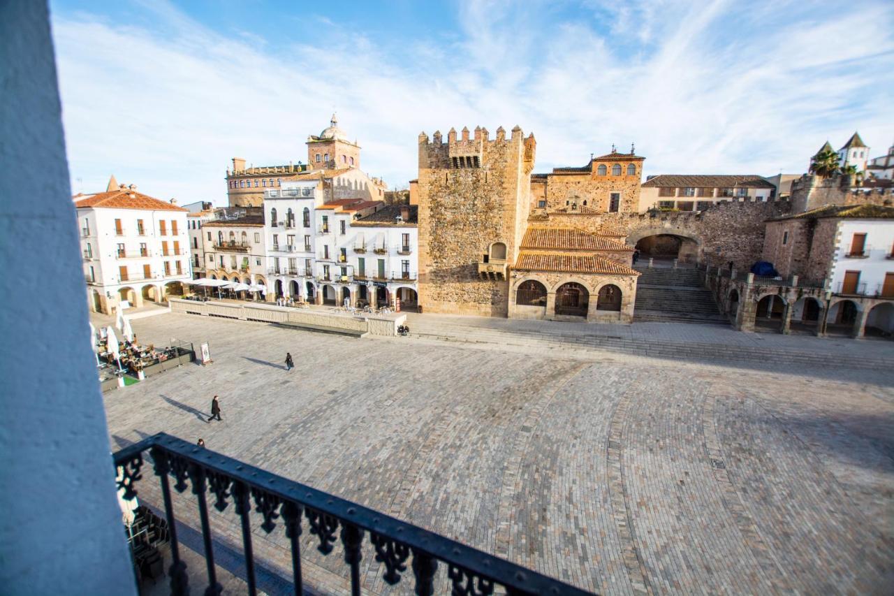 Apartamento Plaza Mayor Cáceres Exterior foto